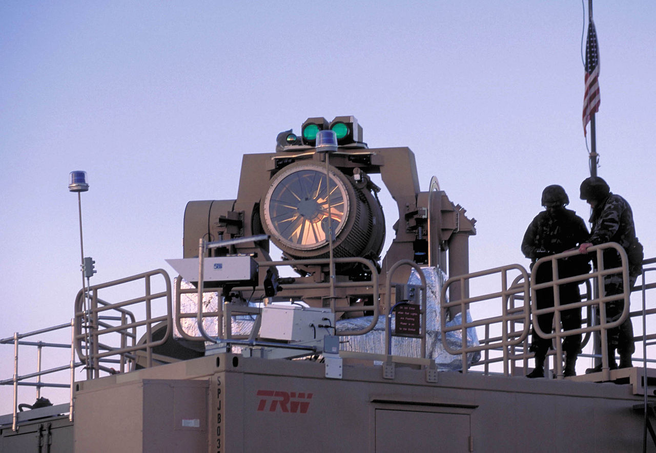 THEL Tactical High Energy Laser system