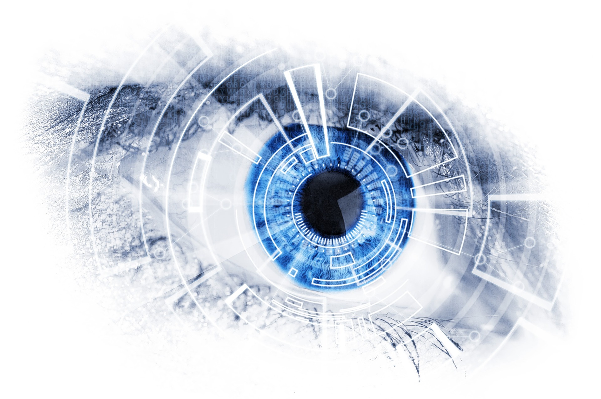 Digital eye representing AI-enabled situational awareness