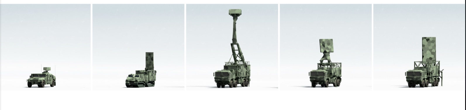 NASAMS 3 launcher under øvelse på Rena