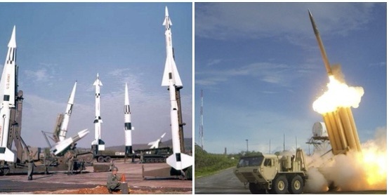 Standard Missile launching from a navy destroyer