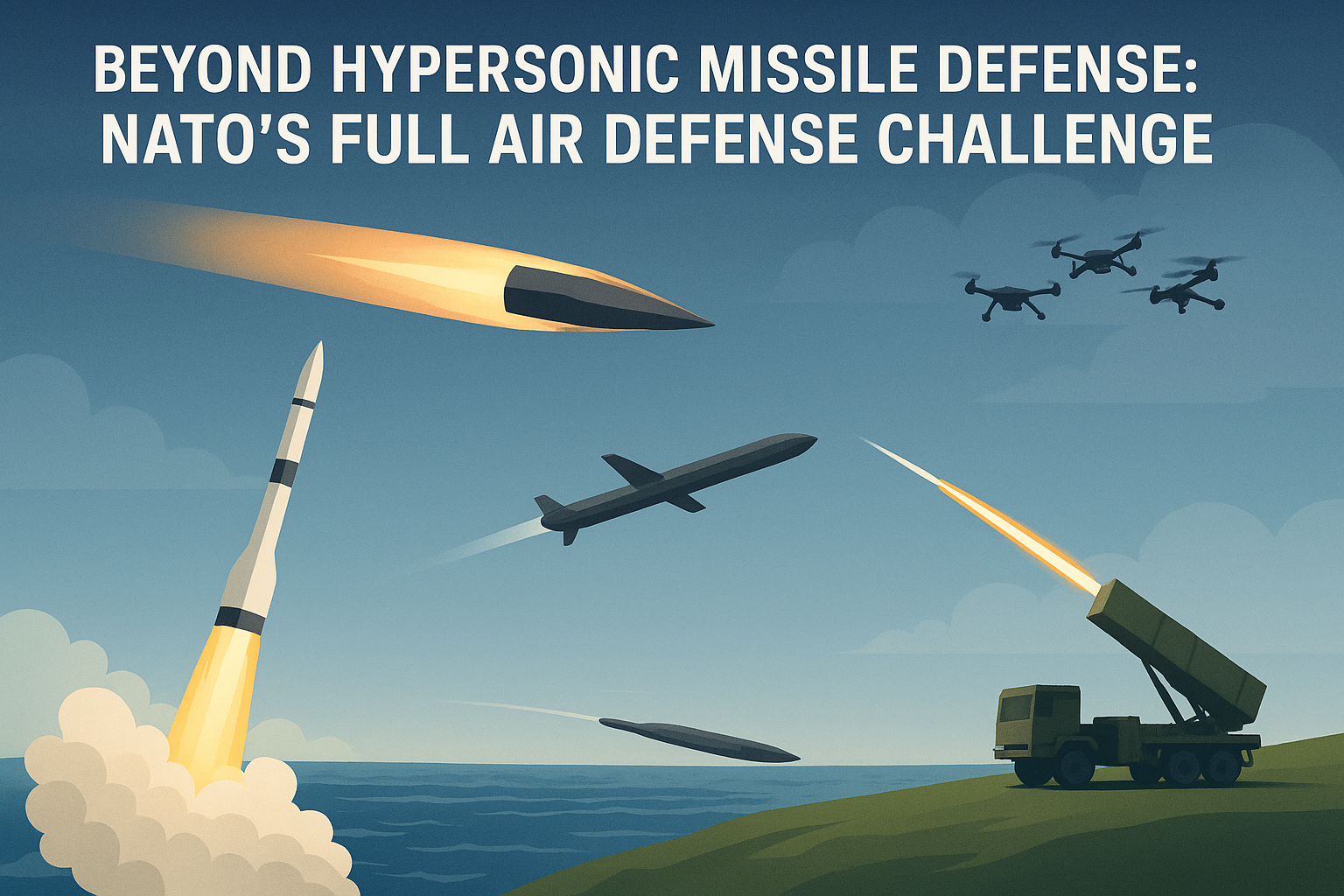 Beyond Hypersonic Missile Defense: NATO's full air defense challenge infographic